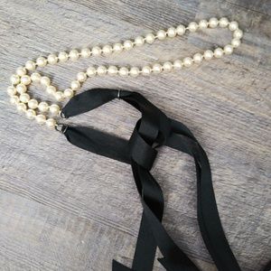 PEARL and ribbon belt